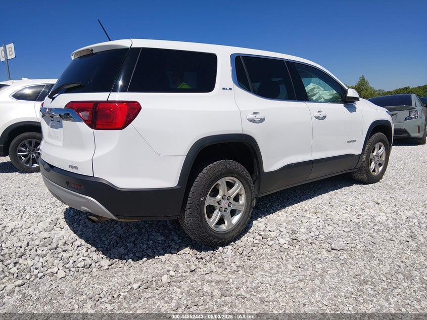 Vin: 1gkknrla2hz323691, lot: 45349751, gmc acadia sle-1 20174