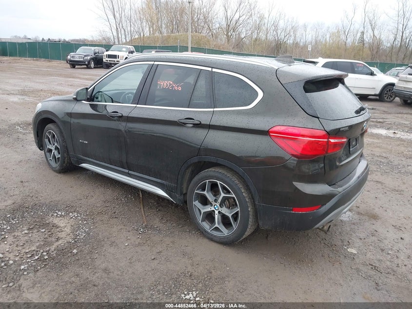 2017 BMW X1 2.0 xDrive28I brown Lot 111044852466 Vin WBXHT3C31H5F78890
