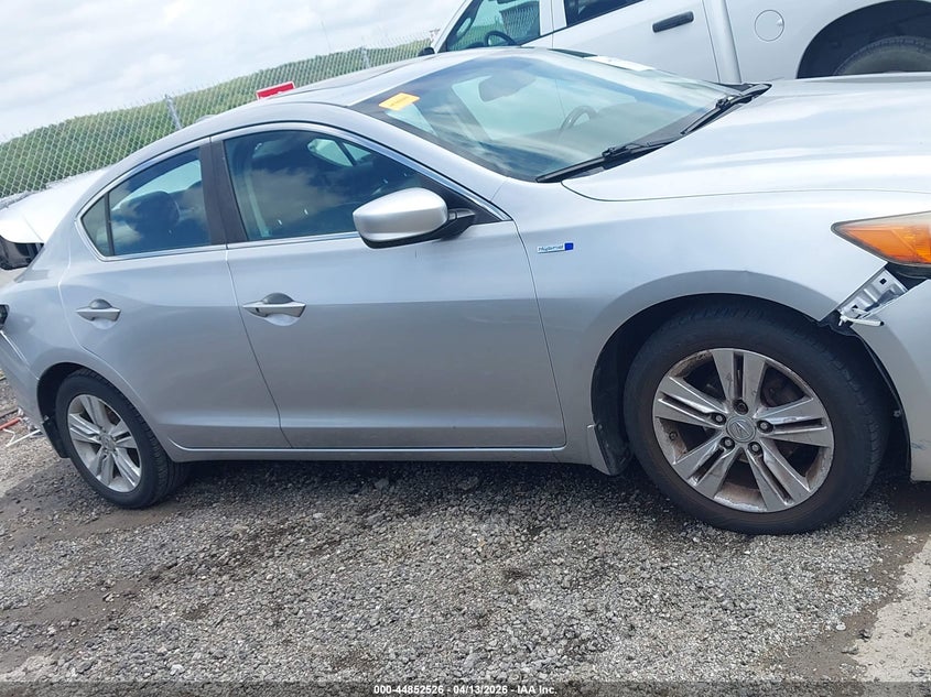 2013 Acura Ilx Hybrid 1.5L VIN: 19VDE3F74DE300980 Lot: 44852526