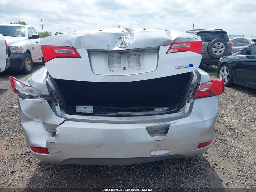 2013 Acura Ilx Hybrid 1.5L VIN: 19VDE3F74DE300980 Lot: 44852526
