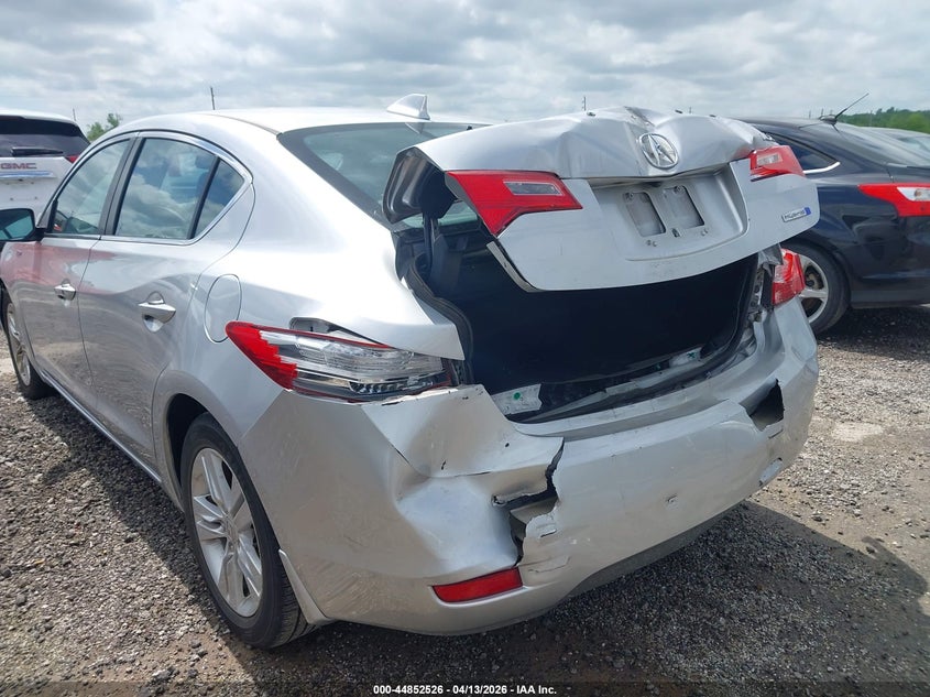2013 Acura Ilx Hybrid 1.5L VIN: 19VDE3F74DE300980 Lot: 44852526