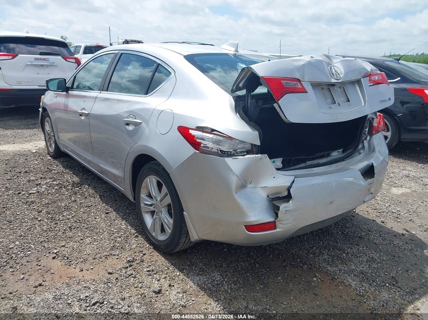 2013 Acura Ilx 1.5 Ilx Hybrid 1.5L white Lot 111044852526 Vin 19VDE3F74DE300980