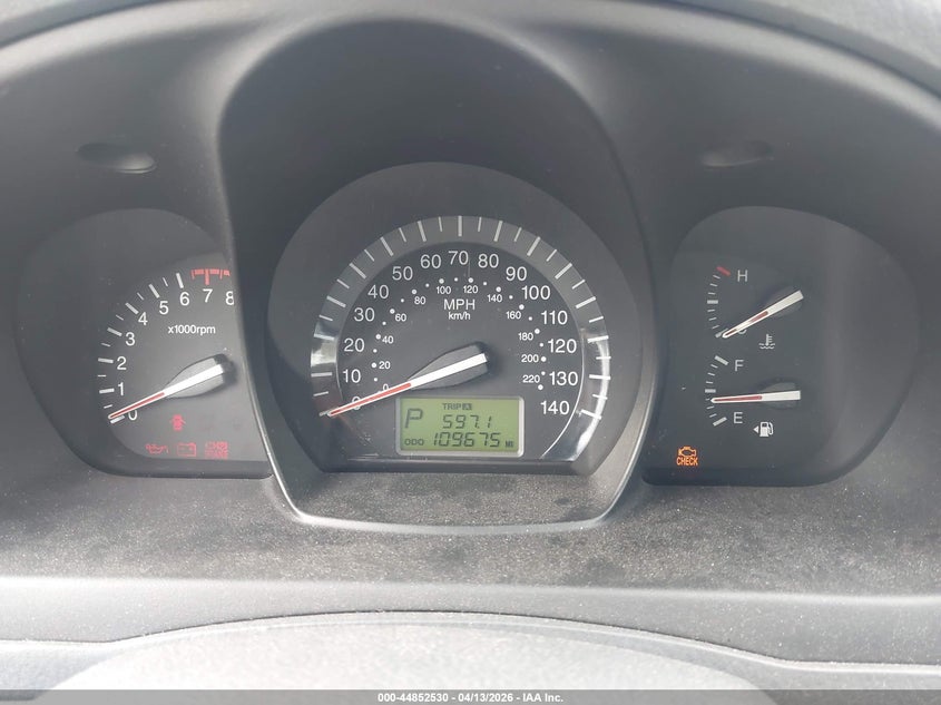 2009 Kia Spectra Ex VIN: KNAFE222095621337 Lot: 44852530