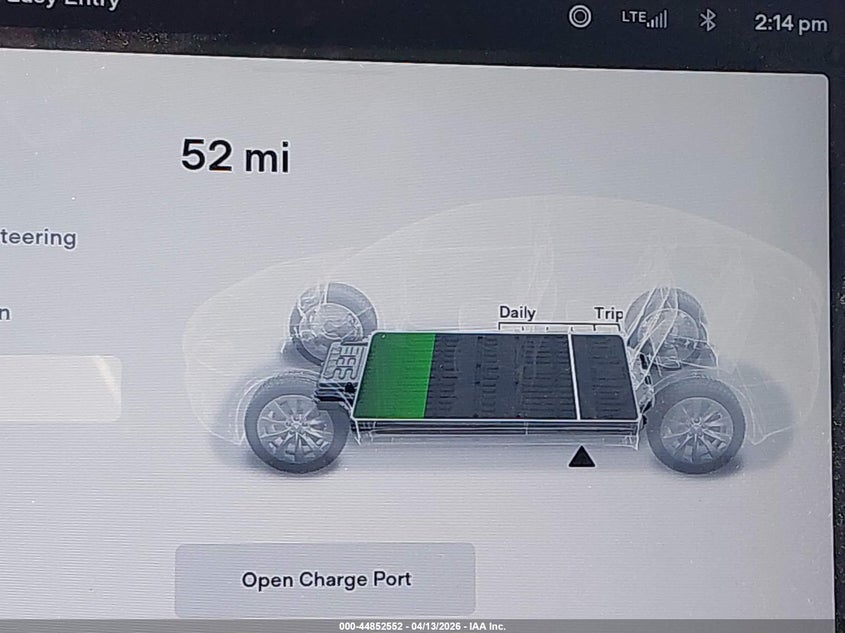 2017 Tesla Model X 100D/75D/90D VIN: 5YJXCAE24HF040214 Lot: 44852552