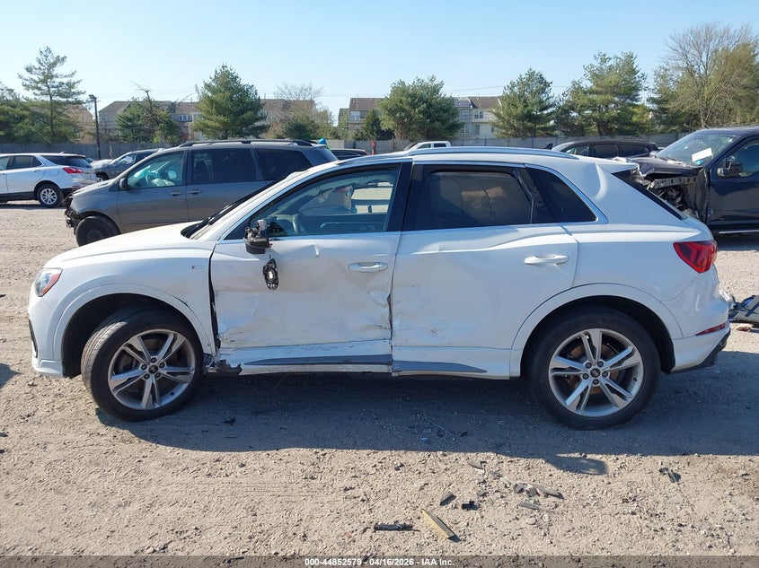 2021 AUDI Q3 SPORT UTILITY VEHICLE 2.0L I-4 DI, DOHC, VVT, TURBO, 228HP