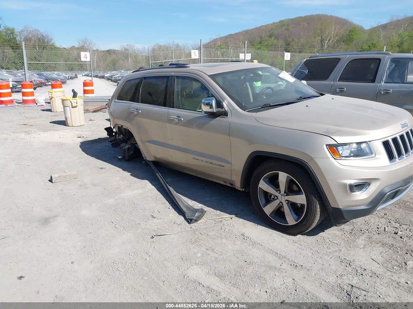2014 Jeep Grand Cherokee Limited VIN: 1C4RJFBT5EC254324 Lot: 44852625