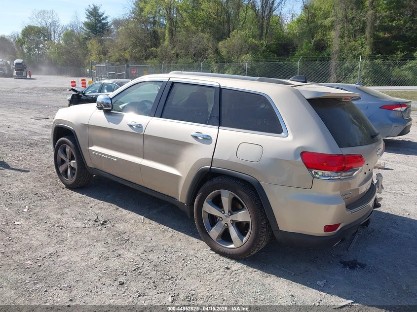 2014 Jeep Grand Cherokee Limited VIN: 1C4RJFBT5EC254324 Lot: 44852625