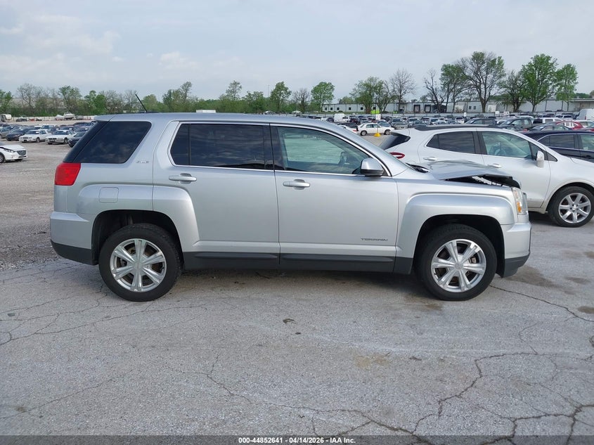 2017 Gmc Terrain 2.4 Sle-1 silver Lot 111044852641 Vin 2GKALMEK6H6263260