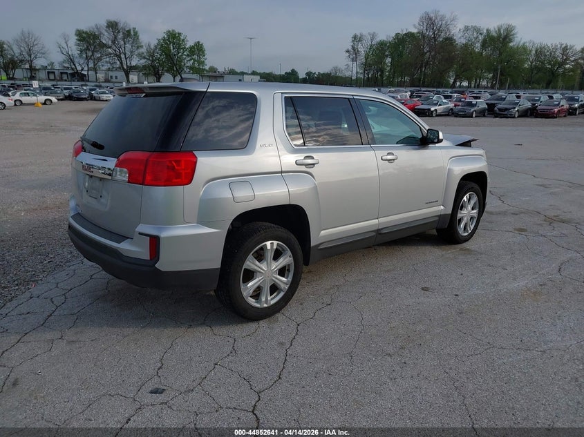 2017 Gmc Terrain 2.4 Sle-1 silver Lot 111044852641 Vin 2GKALMEK6H6263260