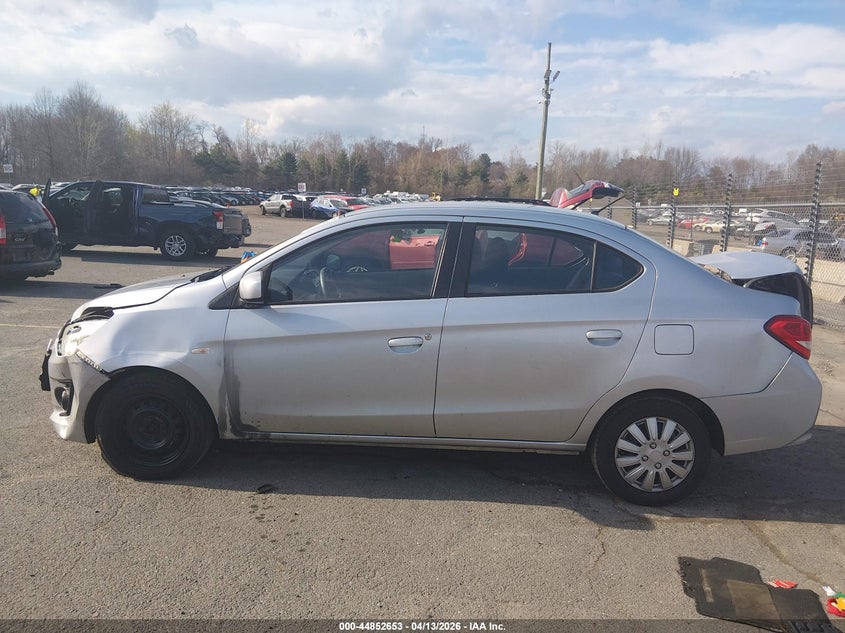 2017 Mitsubishi Mirage G4 Es VIN: ML32F3FJ6HH000917 Lot: 44852653