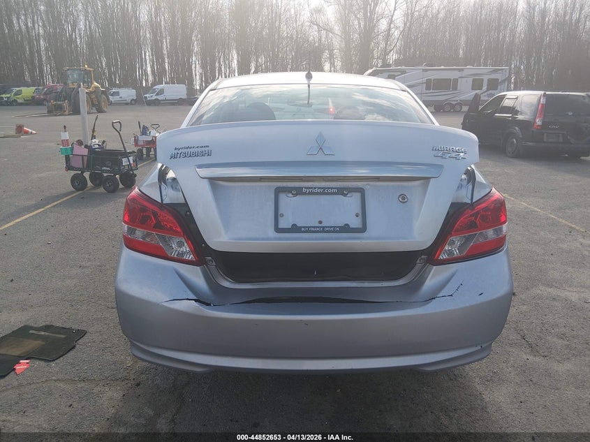 2017 Mitsubishi Mirage G4 Es VIN: ML32F3FJ6HH000917 Lot: 44852653