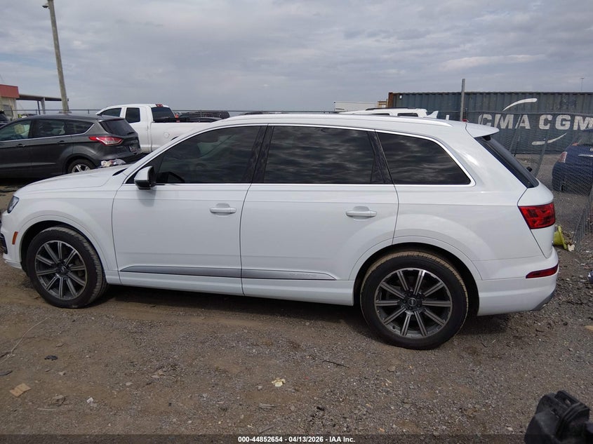 2017 Audi Q7 3.0T Premium VIN: WA1LAAF7XHD015737 Lot: 44852654