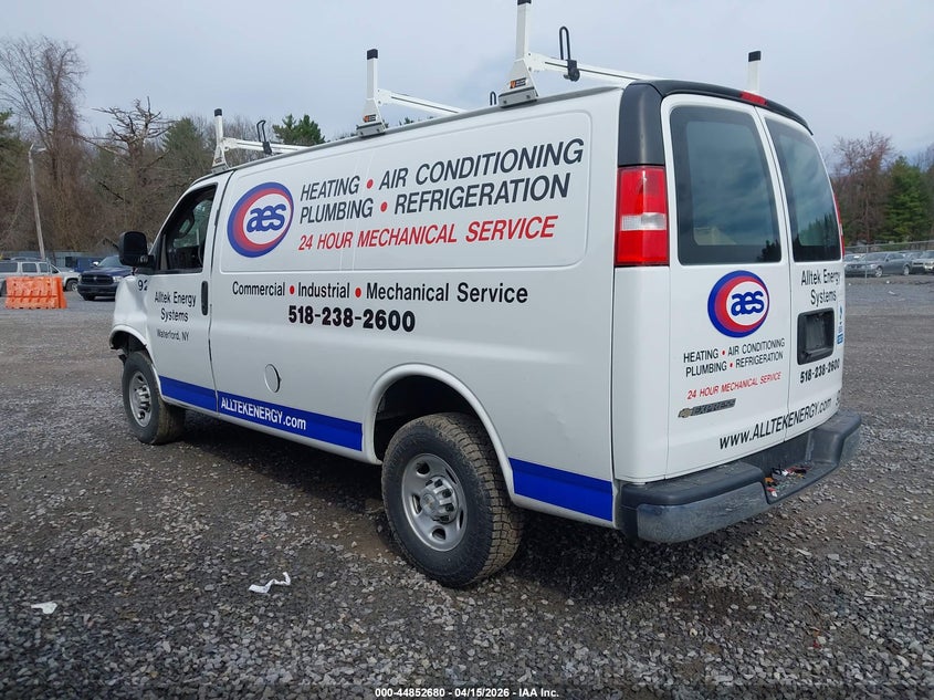 2022 Chevrolet Express Cargo Rwd 2500 Regular Wheelbase Wt