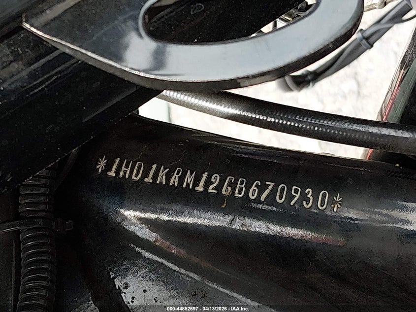 2016 Harley-Davidson Flhxs Street Glide Special VIN: 1HD1KRM12GB670930 Lot: 44852697