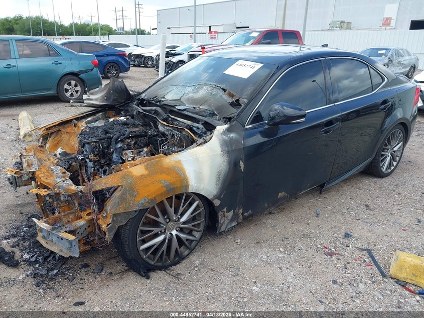 2017 Lexus Is 2.0 Is 200T black Lot 111044852741 Vin JTHBA1D26H5044928