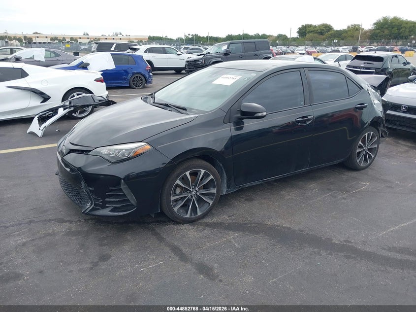 2017 Toyota Corolla 1.8 Se black Lot 111044852768 Vin 5YFBURHE5HP649408