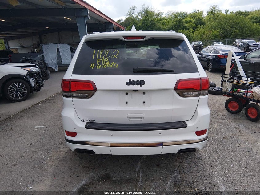 2016 Jeep Grand Cherokee High Altitude VIN: 1C4RJECG9GC457988 Lot: 44852780