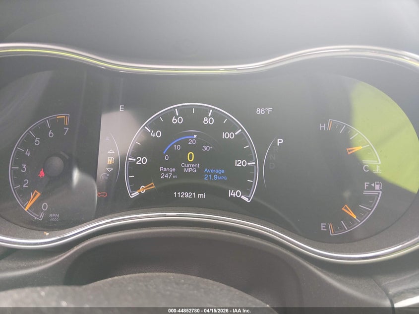 2016 Jeep Grand Cherokee High Altitude VIN: 1C4RJECG9GC457988 Lot: 44852780