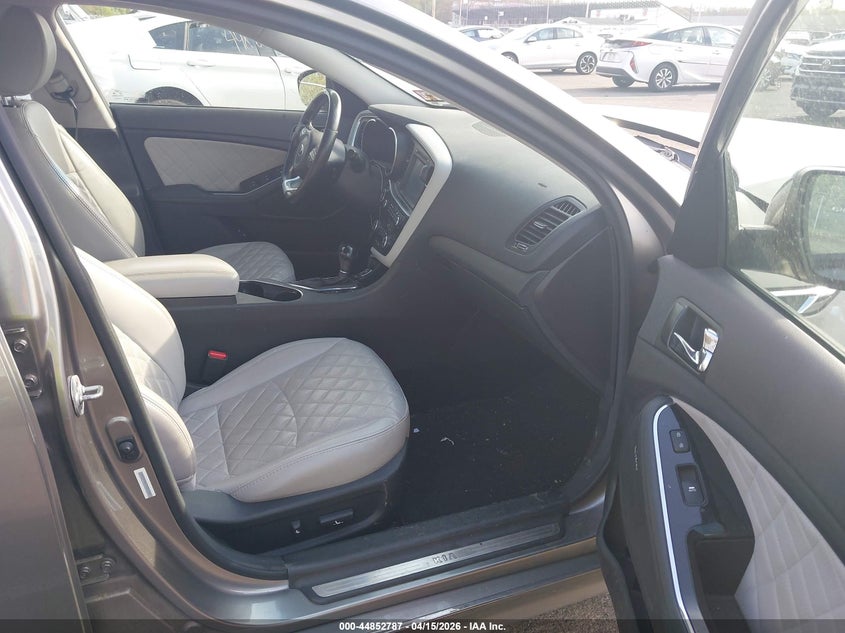 2015 Kia Optima 2.0 Sxl Turbo Grey Lot 111044852787 Vin 5XXGR4A60FG357961
