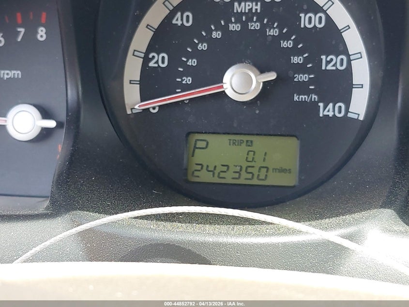 2007 Kia Sportage Lx VIN: KNDJF724877342907 Lot: 44852792