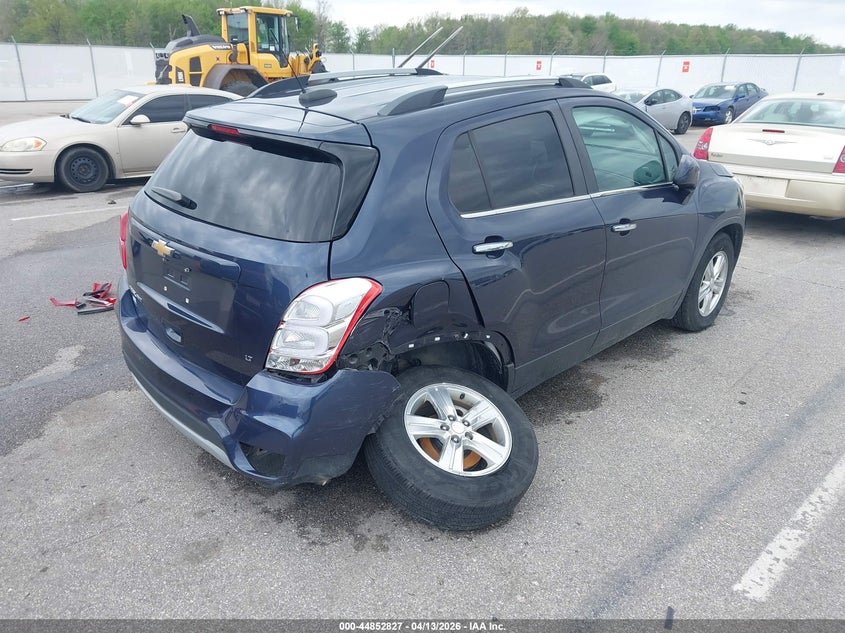 2018 Chevrolet Trax 1.4 Lt blue Lot 111044852827 Vin 3GNCJPSB7JL307548