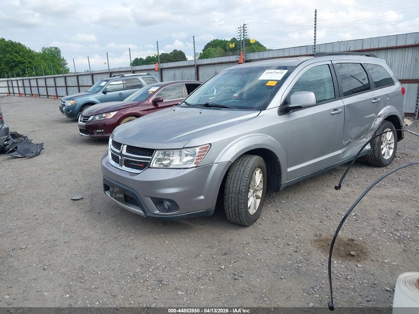 2016 Dodge Journey 3.6 Sxt grey Lot 111044852850 Vin 3C4PDDBG1GT160082