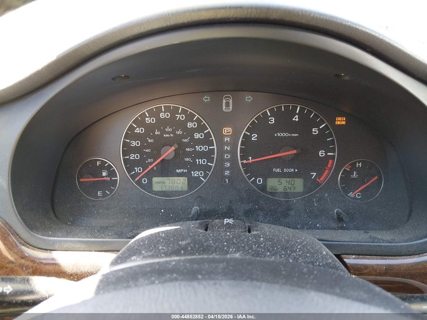 2003 Subaru Outback Limited VIN: 4S3BH686737613953 Lot: 44852852