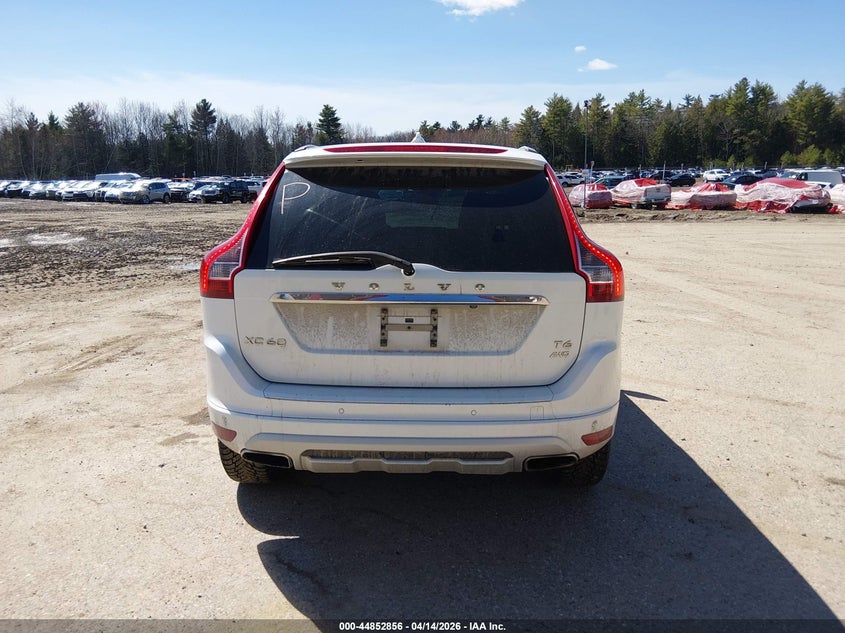 2017 Volvo Xc60 T6 Dynamic VIN: YV449MRR7H2222953 Lot: 44852856
