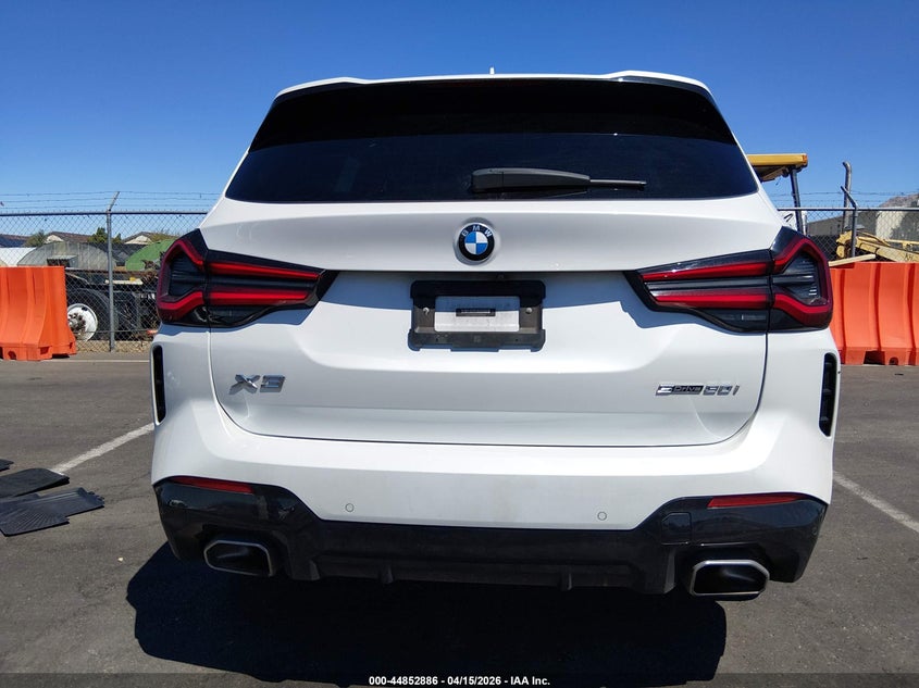 2023 BMW X3 Sdrive30I VIN: 5UX43DP01P9P33880 Lot: 44852886