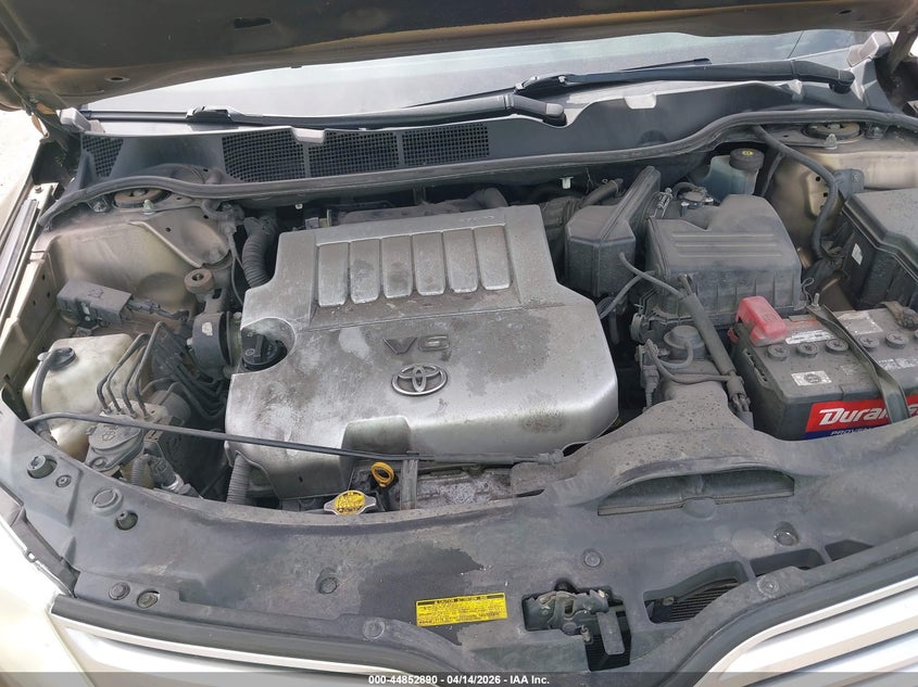 2011 Toyota Venza Base V6 VIN: 4T3BK3BBXBU057372 Lot: 44852890