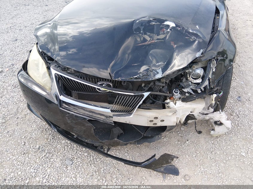 2007 Lexus Is 250 VIN: JTHBK262475045851 Lot: 44852909