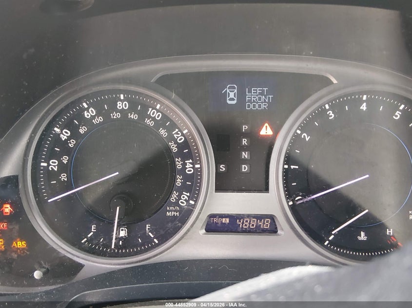 2007 Lexus Is 250 VIN: JTHBK262475045851 Lot: 44852909