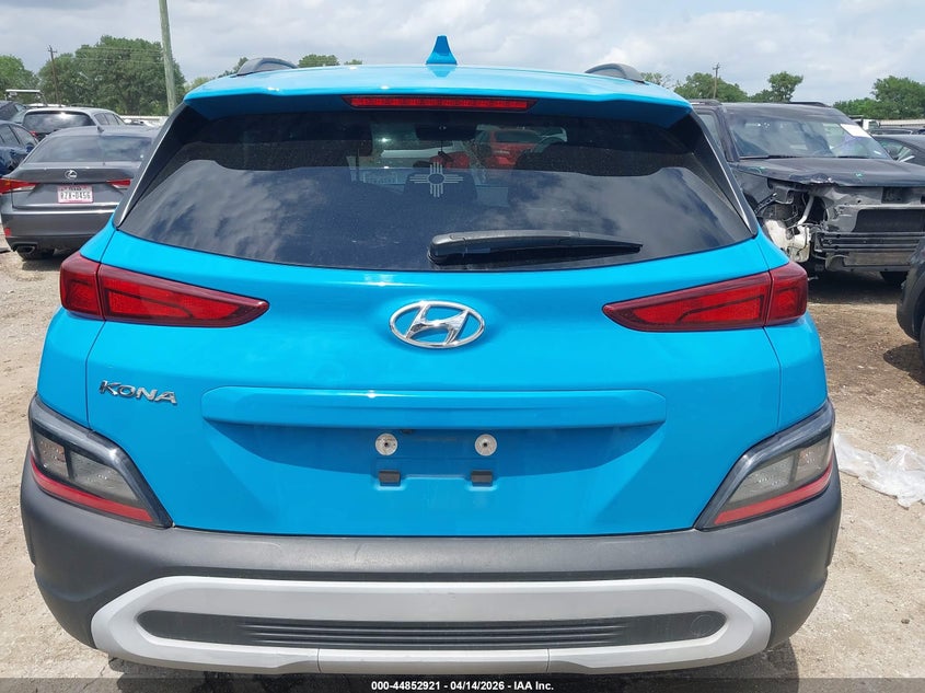 2023 Hyundai Kona Sel VIN: KM8K62AB0PU980105 Lot: 44852921