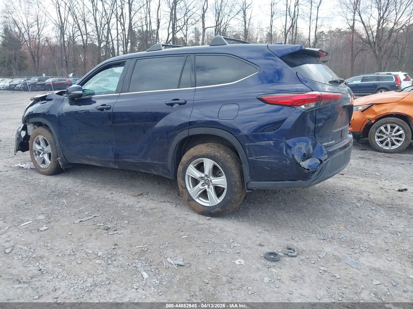 VIN 5TDBZRBH0MS555829 2021 TOYOTA HIGHLANDER LE