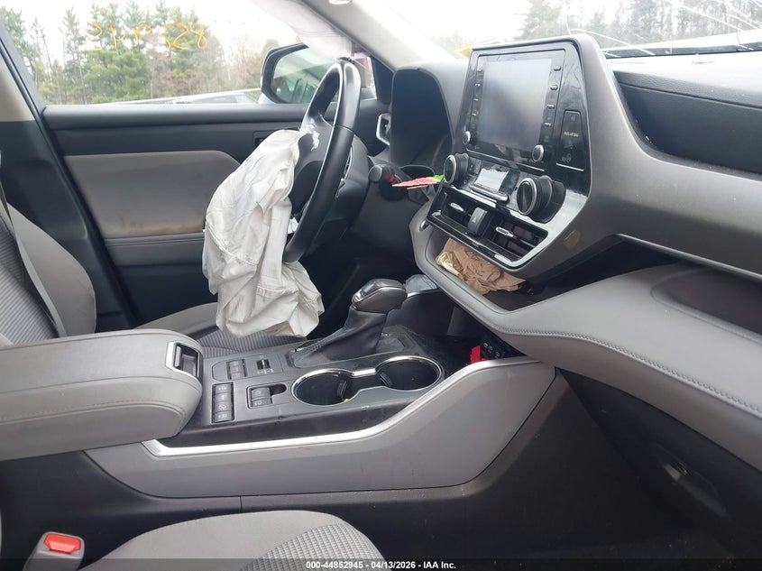 VIN 5TDBZRBH0MS555829 2021 TOYOTA HIGHLANDER LE