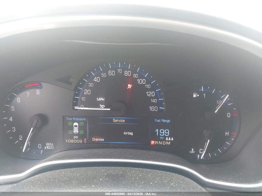 2015 Cadillac Srx Premium Collection VIN: 3GYFNDE35FS604290 Lot: 44852968