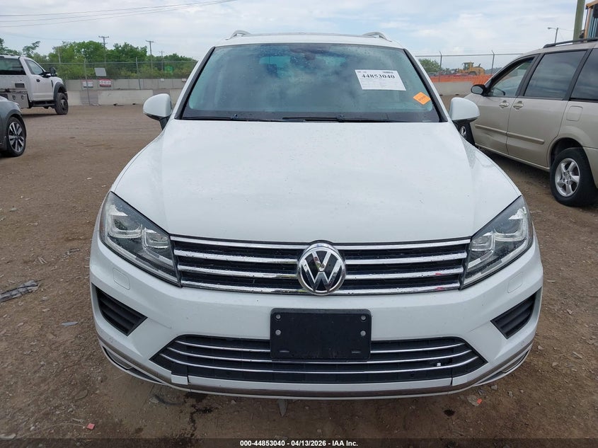 2016 Volkswagen Touareg Vr6 Lux VIN: WVGEF9BP5GD000772 Lot: 44853040
