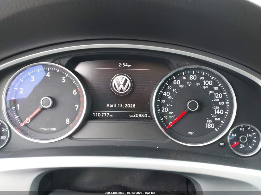 2016 Volkswagen Touareg Vr6 Lux VIN: WVGEF9BP5GD000772 Lot: 44853040