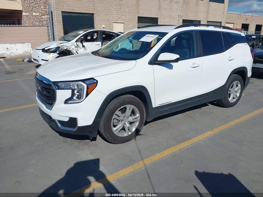 2024 Gmc Terrain 1.5 Fwd Sle white Lot 111044853042 Vin 3GKALMEG3RL331295