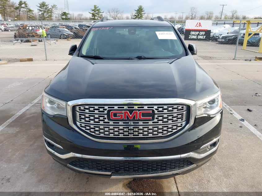 2017 Gmc Acadia 3.6 Denali black Lot 111044853047 Vin 1GKKNXLS1HZ288056