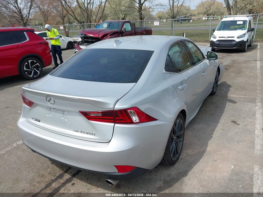2014 Lexus Is 3.5 Is 350 silver Lot 111044853074 Vin JTHCE1D24E5004125