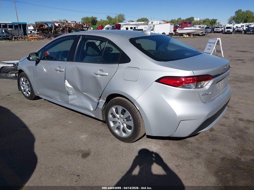2021 Toyota Corolla 1.8 Le silver Lot 111044853099 Vin 5YFEPMAE5MP250770