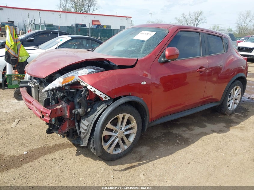 Vin: jn8af5mv8bt011114, lot: 45350479, nissan juke sv 20112