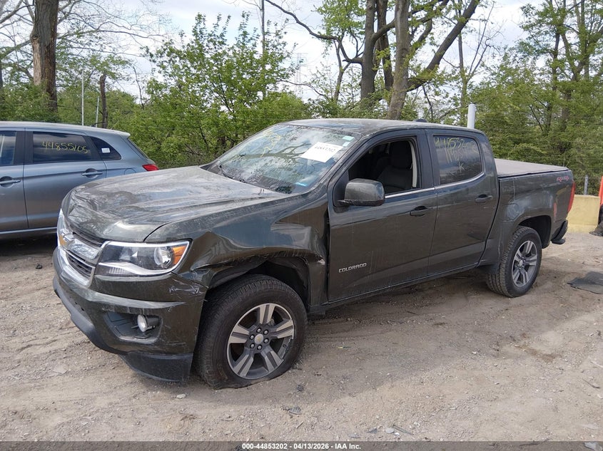 VIN 1GCGTCEN3J1119054 2018 CHEVROLET COLORADO LT