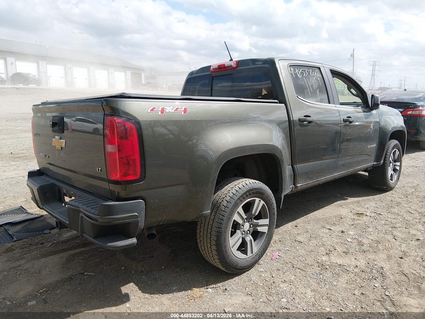 VIN 1GCGTCEN3J1119054 2018 CHEVROLET COLORADO LT