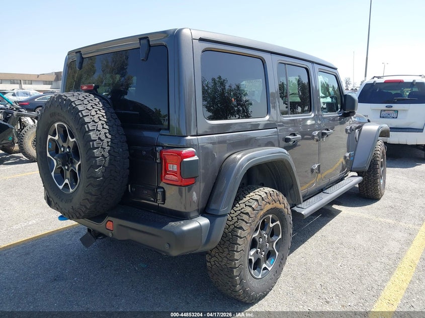 2021 Jeep Wrangler 4Xe Unlimited Rubicon 4X4 VIN: 1C4JJXR60MW799329 Lot: 44853204