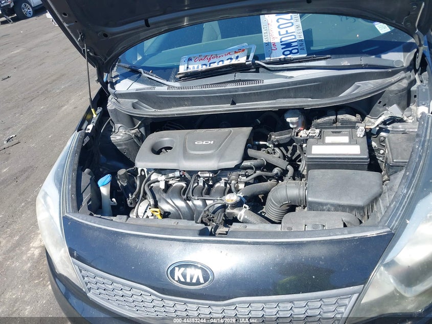 2017 Kia Rio Lx VIN: KNADM4A38H6027247 Lot: 44853244