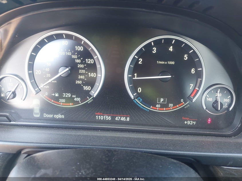 2015 BMW 528I xDrive VIN: WBA5A7C53FD625137 Lot: 44853248