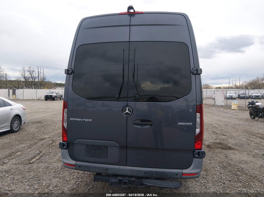 2022 Mercedes-Benz Sprinter 3500 High Roof V6 VIN: W1W5ECHY9NT102152 Lot: 44853267