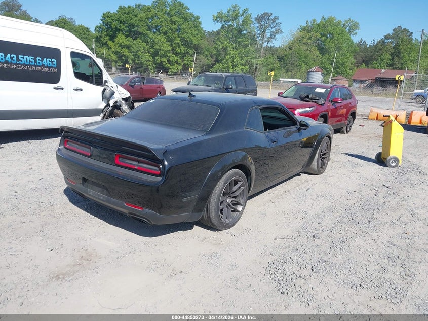 2019 Dodge Challenger 6.2 Srt Hellcat Redeye Widebody black Lot 111044853273 Vin 2C3CDZL95KH751808